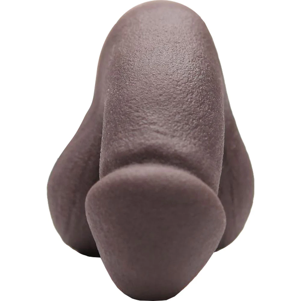 Tantus On The Go Soft Silicone Packer, 3", Mocha