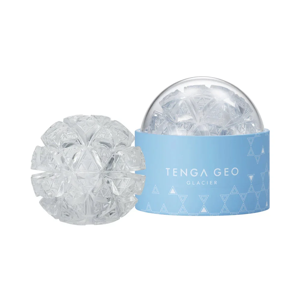 Tenga Geo Glacier Bold Blocks Texture Reusable Stroker