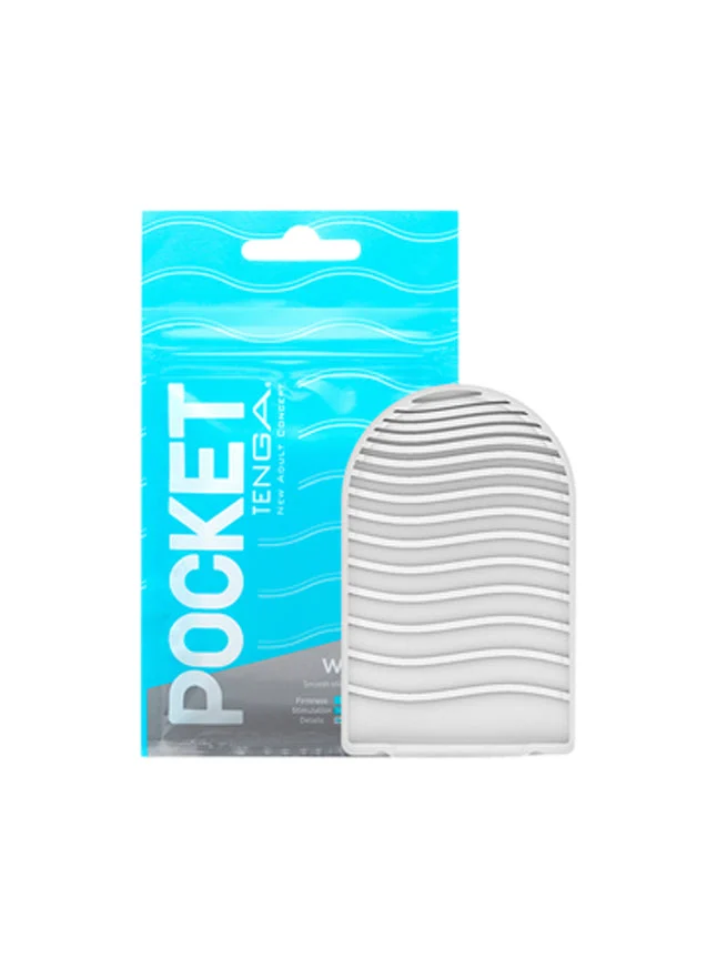 Tenga Pocket Masturbator Sleeve Wavy Line