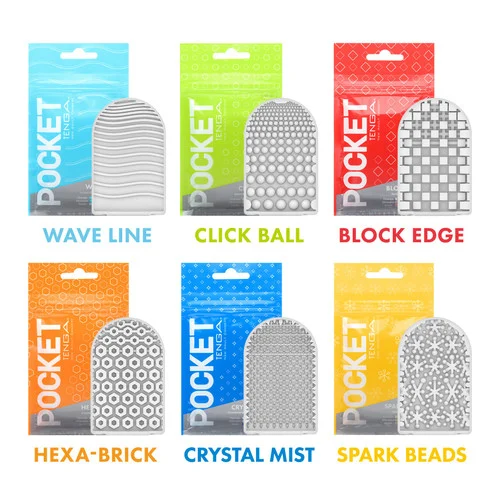 Tenga Pocket Series Male Masturbation Sleeves