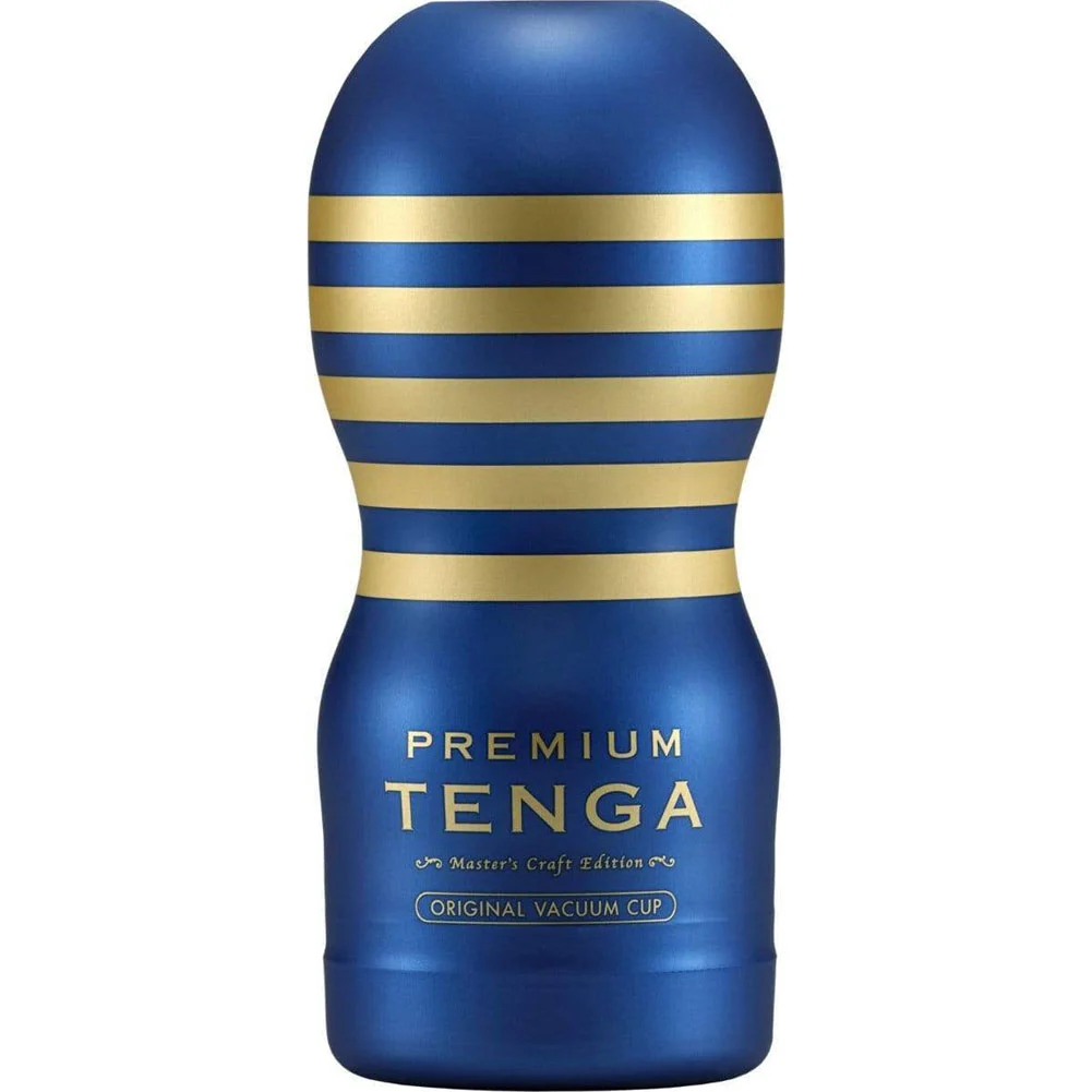 Tenga Premium Original Vacuum Cup Masturbator, Blue