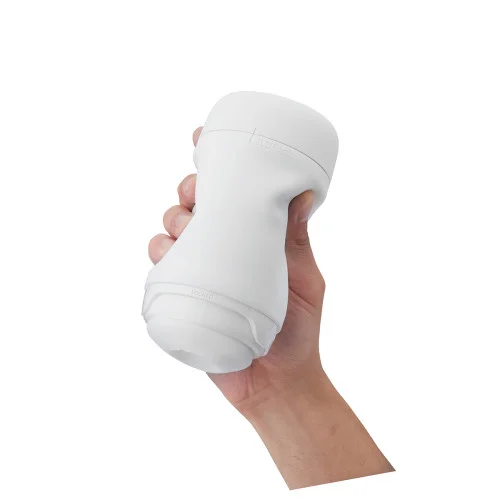 Tenga Puffy Male Masturbator Sugar White