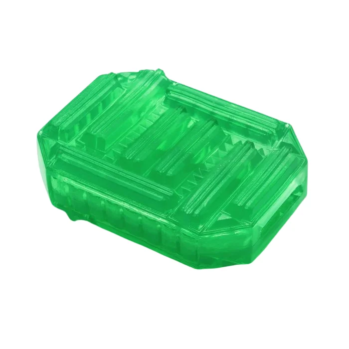 Tenga Uni Emerald Step Textured Finger Sleeve For Manual Stimulation And Stroking