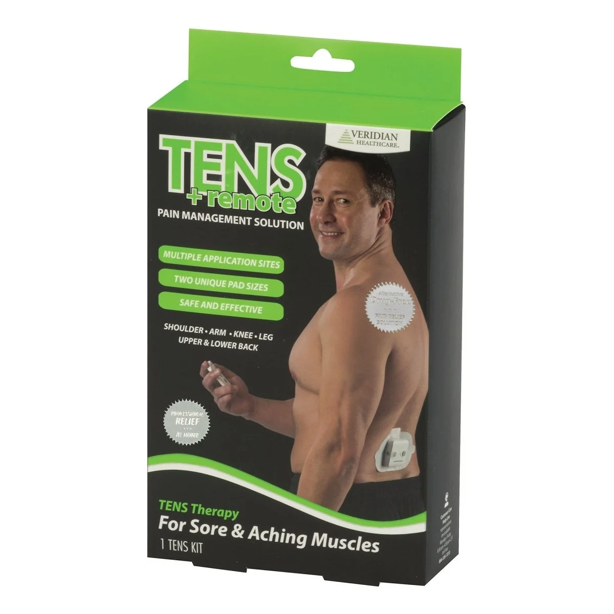 Tens + Remote Pain Management Solution Tens Kit