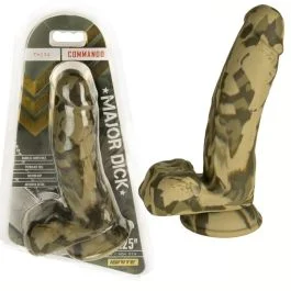 Thick Major Dick Commando Green 7.25 Inches Ignite