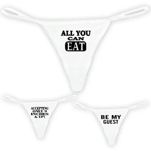 Thongs wih Funny Message, lot of 3