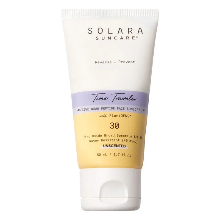 Time Traveler Active Wear Peptide Face Moisturizer SPF 30