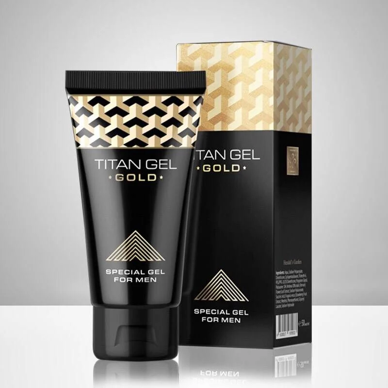 Titan Gel GOLD Penis Enlargement | Cream Retarder Lube