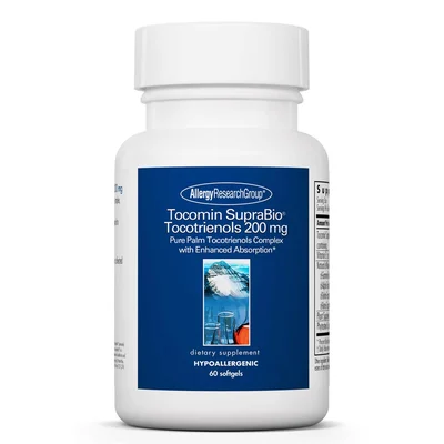 Tocomin SupraBio Tocotrienols 200mg (Allergy Research Group)