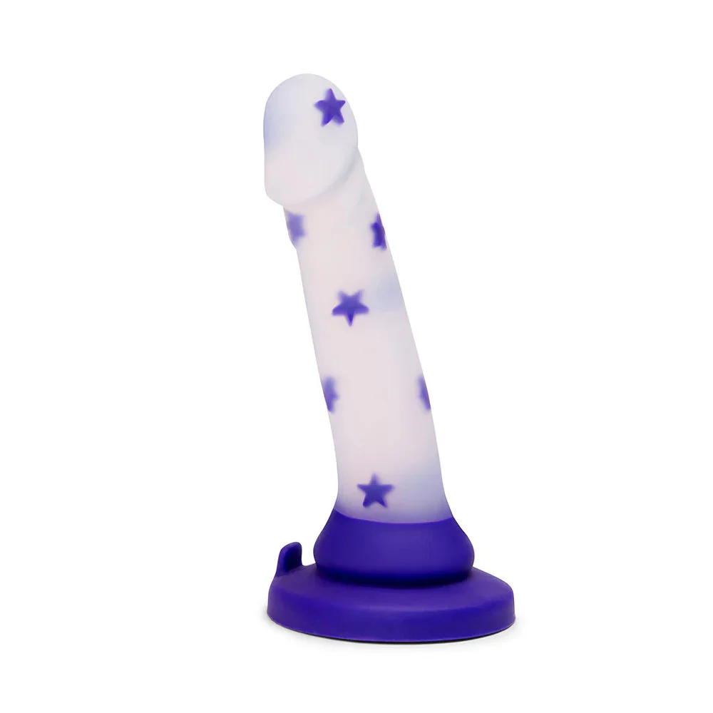 Together Toy Starfloat Bliss Star Confetti Suction Cup Silicone Dildo