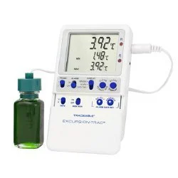 Traceable Excursion Trac Refrigerator / Freezer Thermometer With Alarm And Datalogger