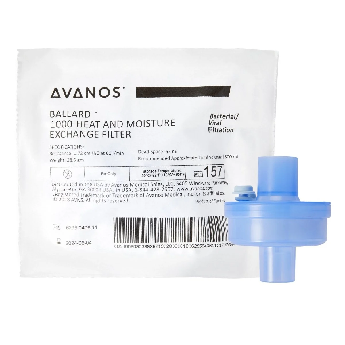 Trach Care HME With Gas Sampling Port