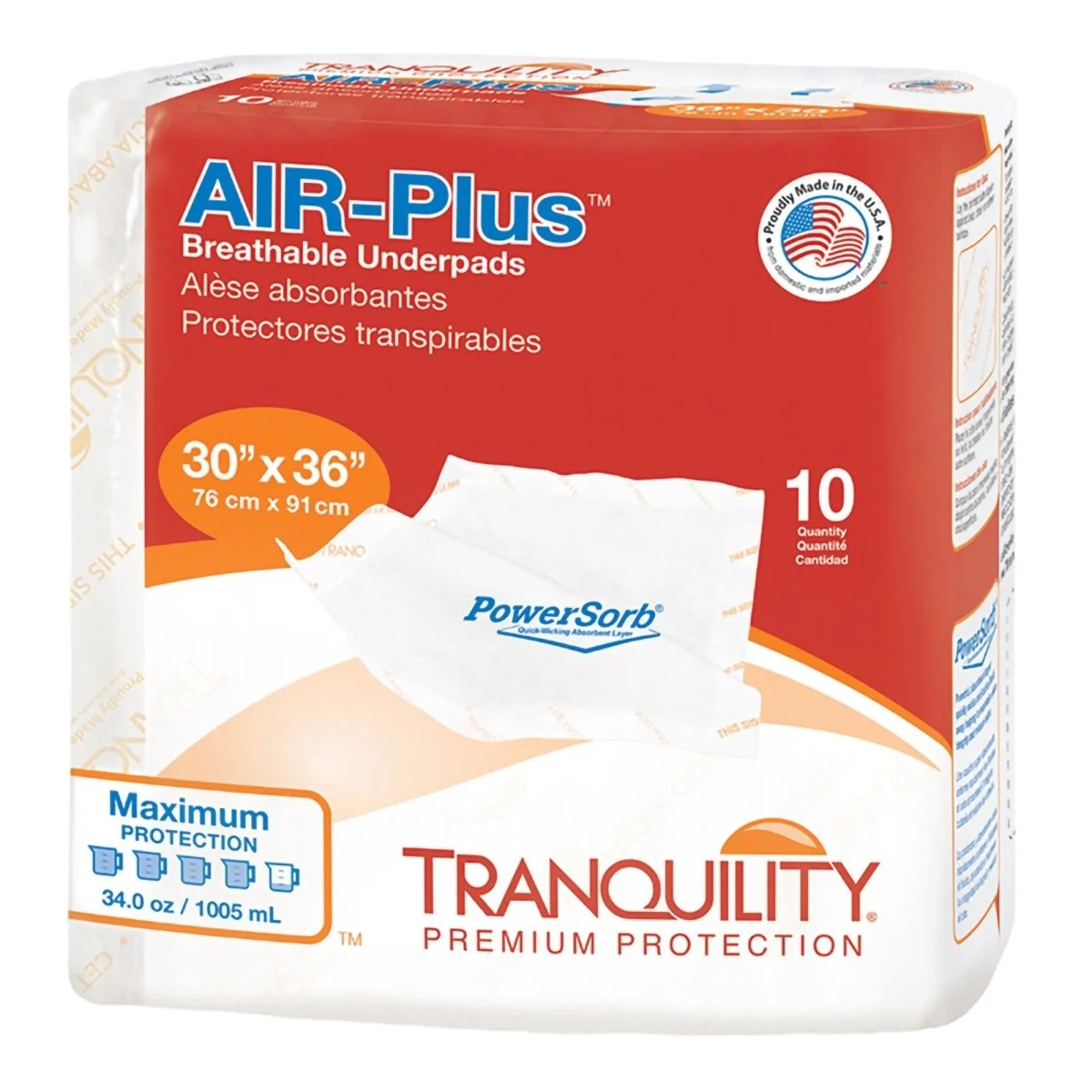 Tranquility Air Plus Low Air Loss Underpads