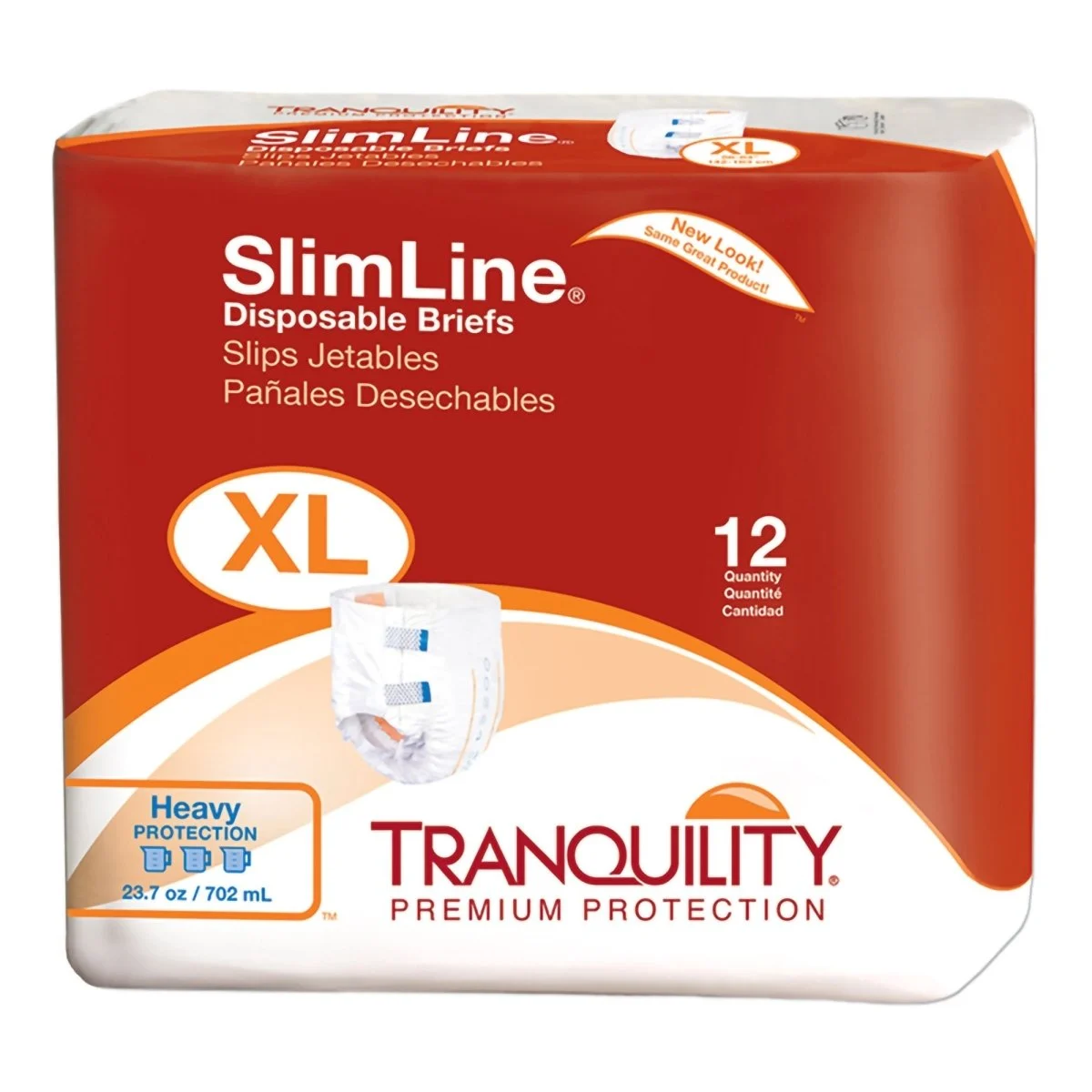 Tranquility Slimline Heavy Protection Incontinence Briefs