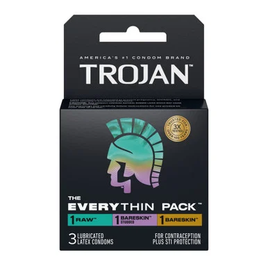 Trojan The EveryThin Pack - 3pk