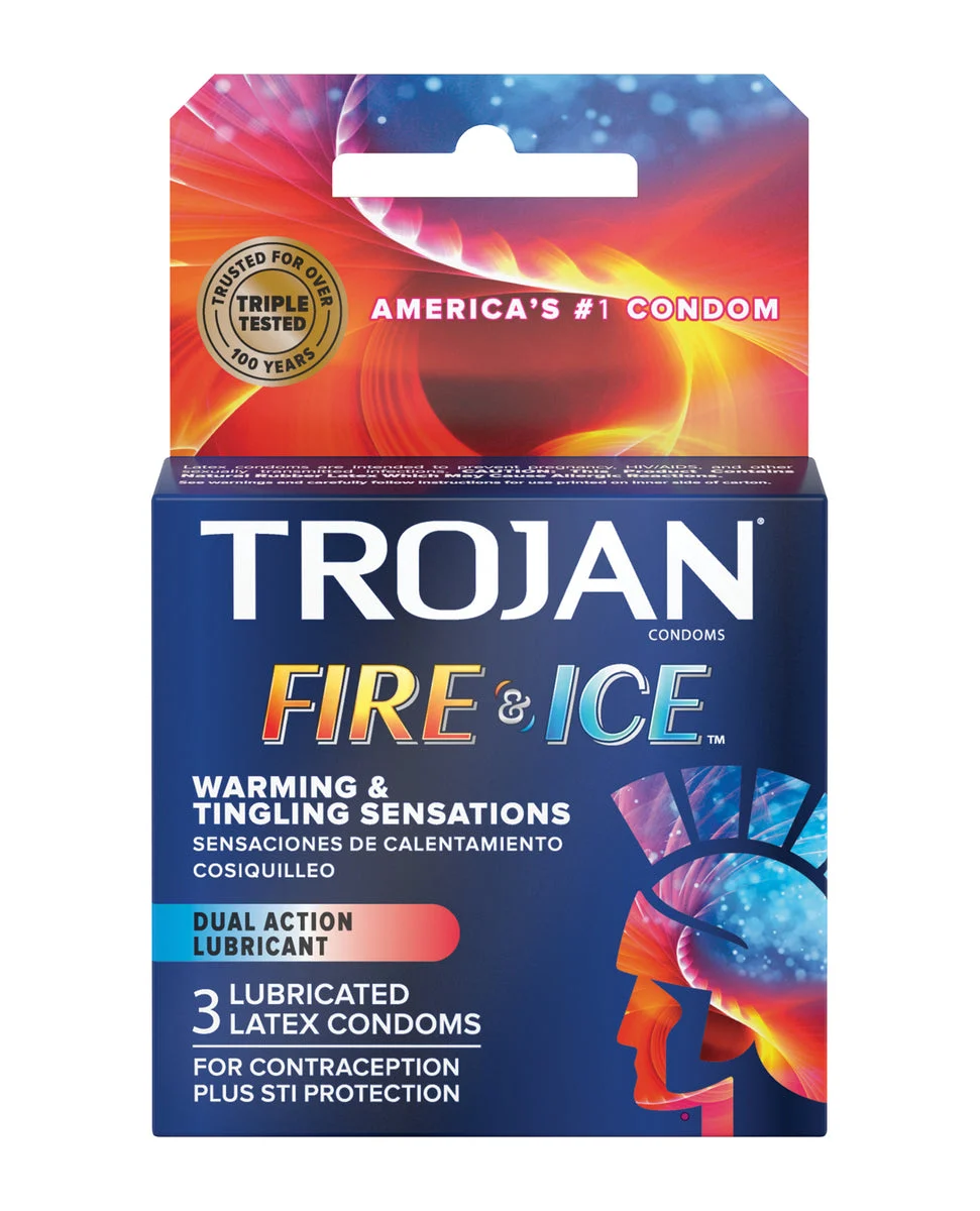 Trojan Fire & Ice 3 Pack