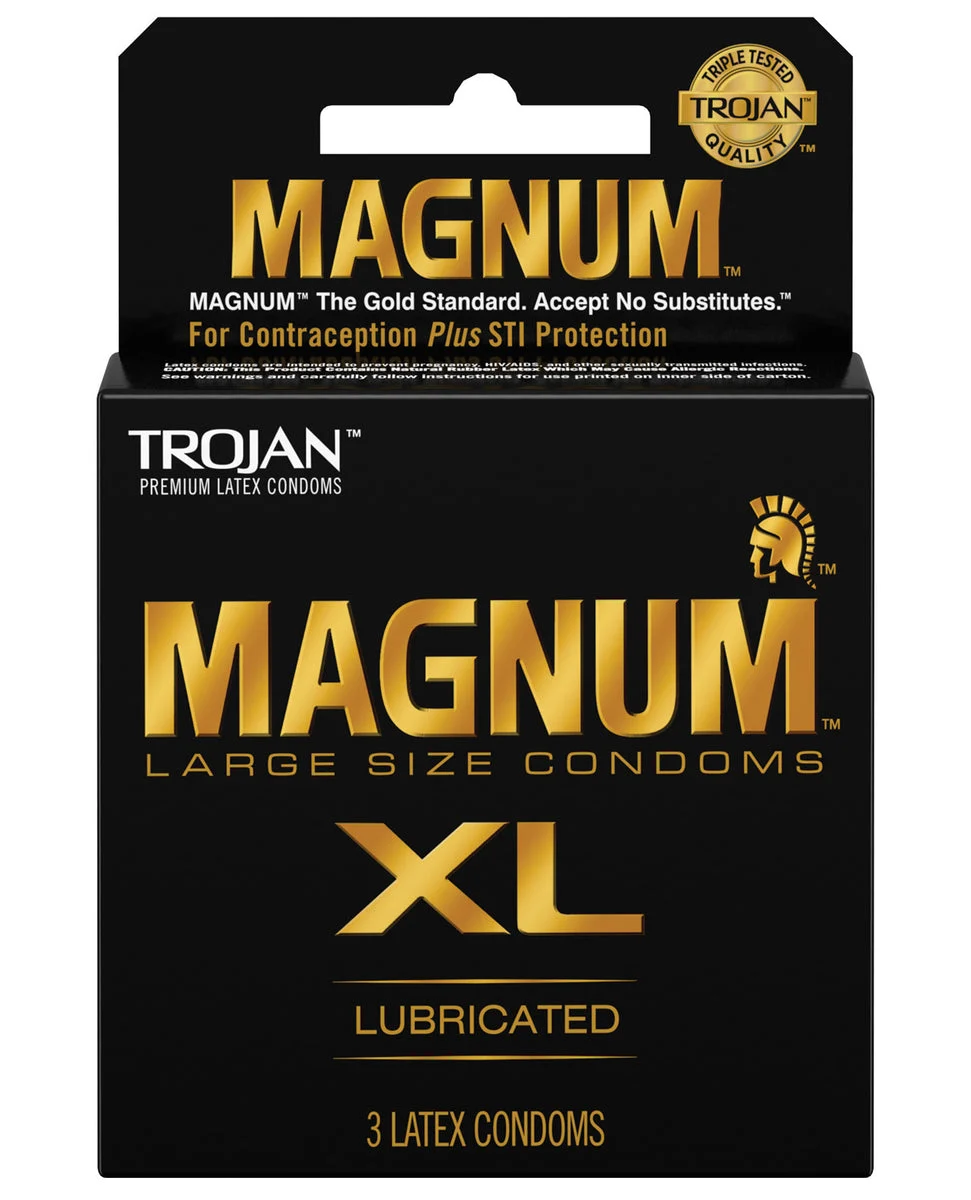 Trojan Magnum XL 3 Pack