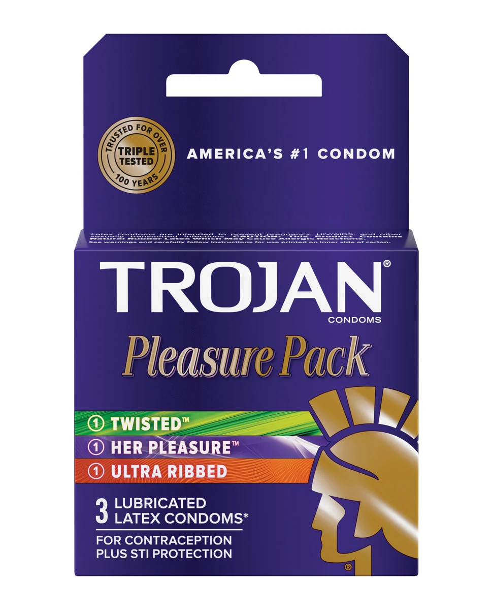 Trojan Pleasure 3 Pack