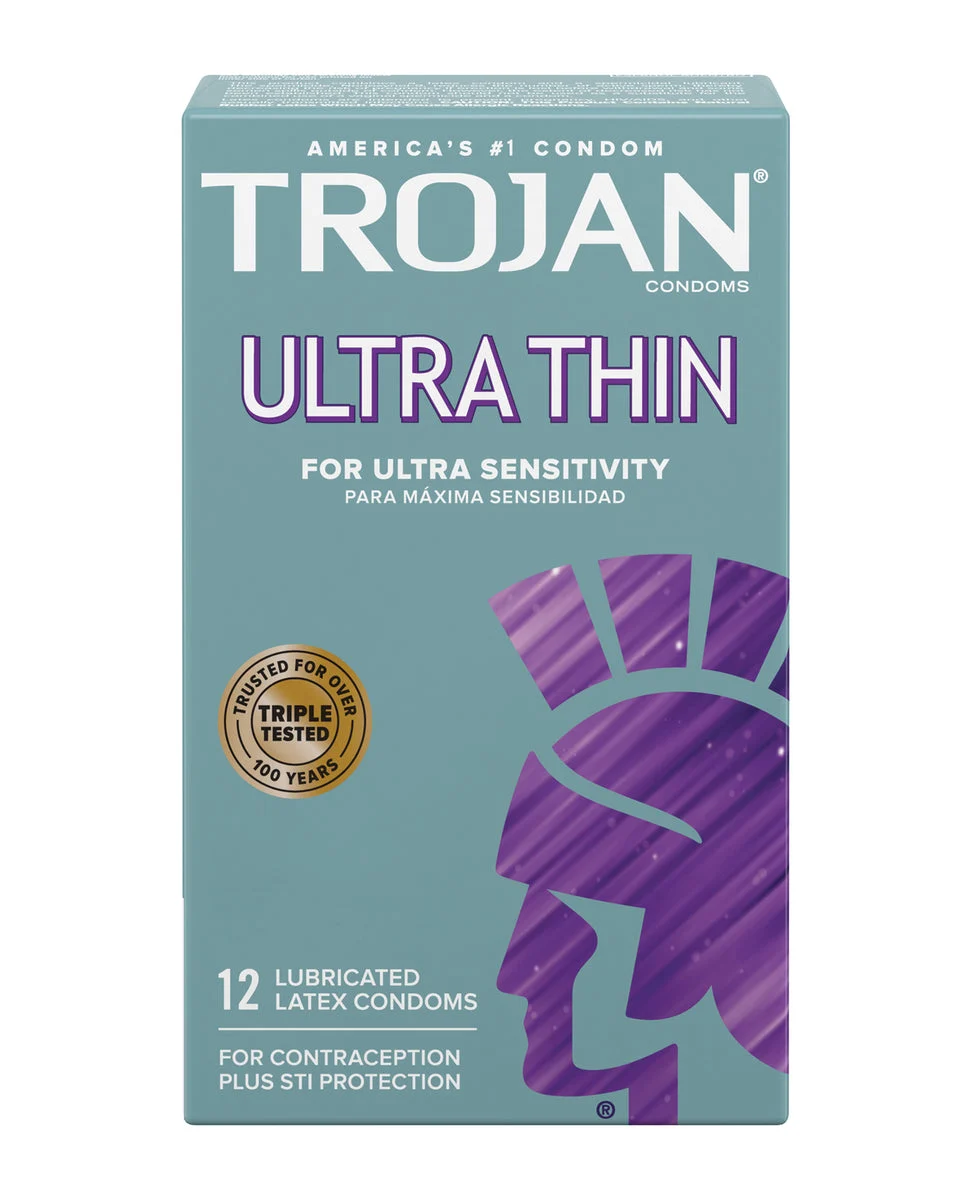 Trojan Ultra Thin 12 Pack