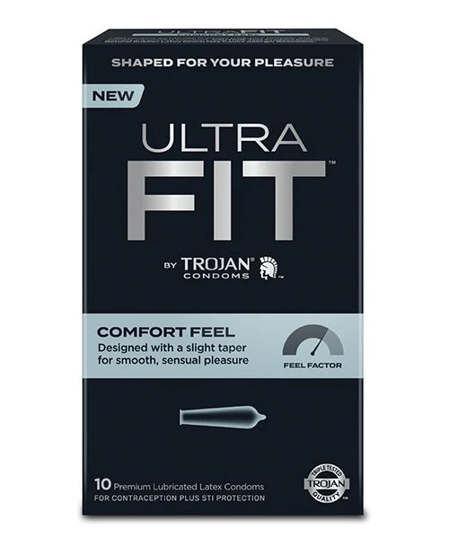 Trojan Ultrafit Comfort Feel 10 Pack