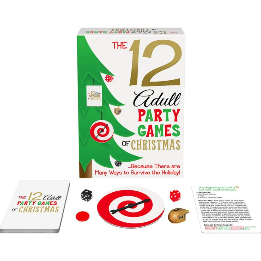 The Twelve Adult Party Games of Christmas