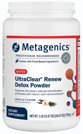 UltraClear Renew Detox Powder - Vanilla (Metagenics)