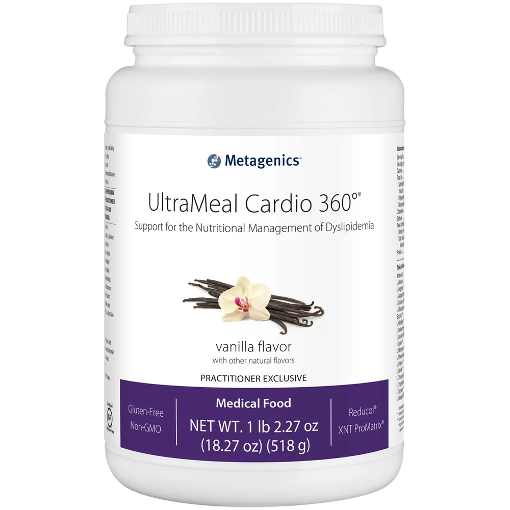 UltraMeal Cardio 360° Pea & Rice Protein - Vanilla (Metagenics)