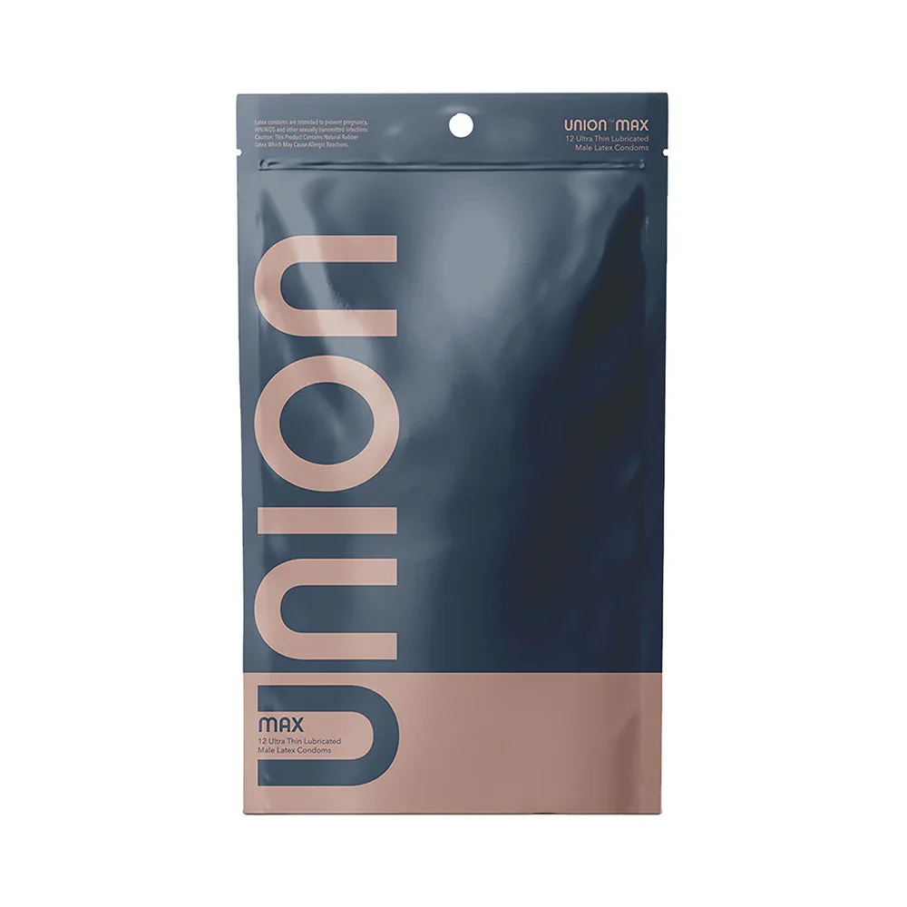 Union Max Large Flared Head FDA Approved Vegan Latex Condoms