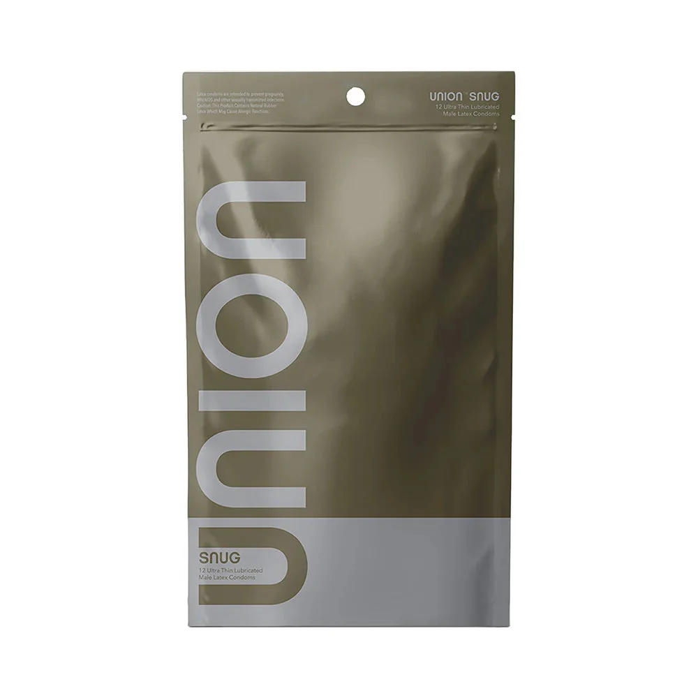 Union Snug Ultra-Thin FDA Approved Vegan Latex Condoms