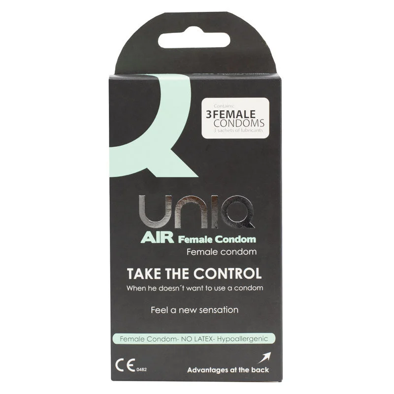 Uniq Air Female Condoms 3 Pack