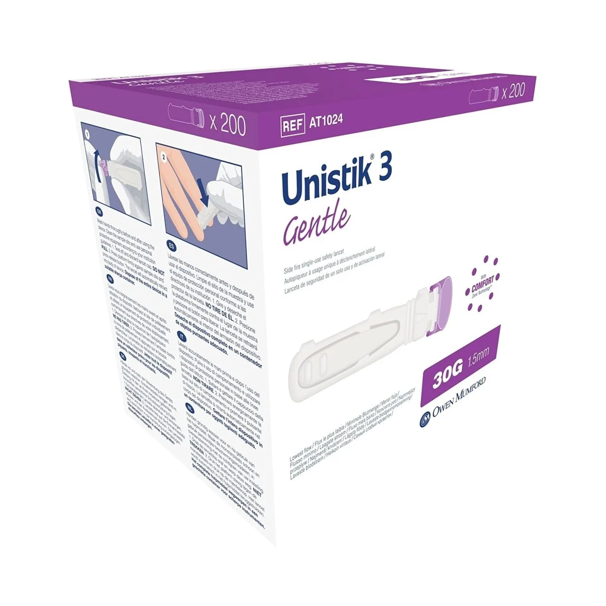 Unistik 3 Comfort Safety Lancet