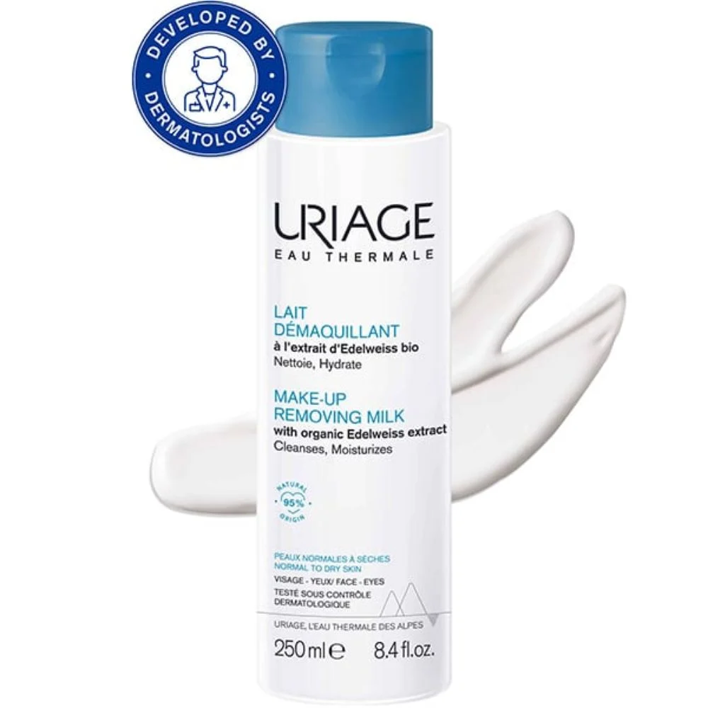 Uriage Cleansing Milk Makeup Remover for Normal to Dry Skin