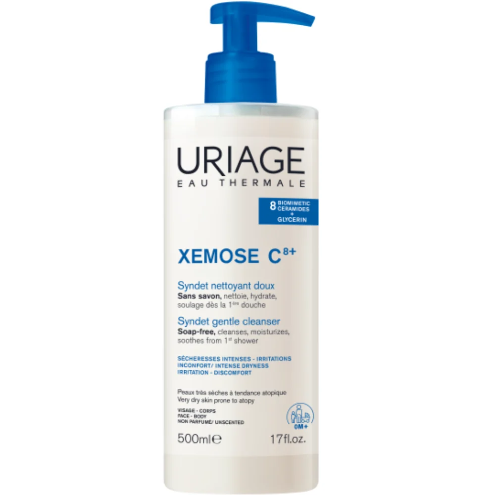 Uriage Xémose C8+ Syndet Gentle Cleanser for Atopic Skin