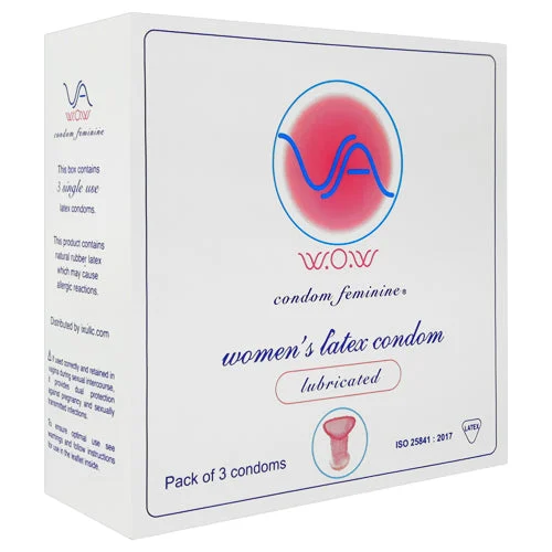 VA W.O.W Female Condoms 3 Pack