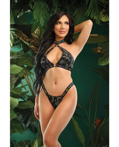 Vibes Eat Me Flash Reactive Bralette & Panty