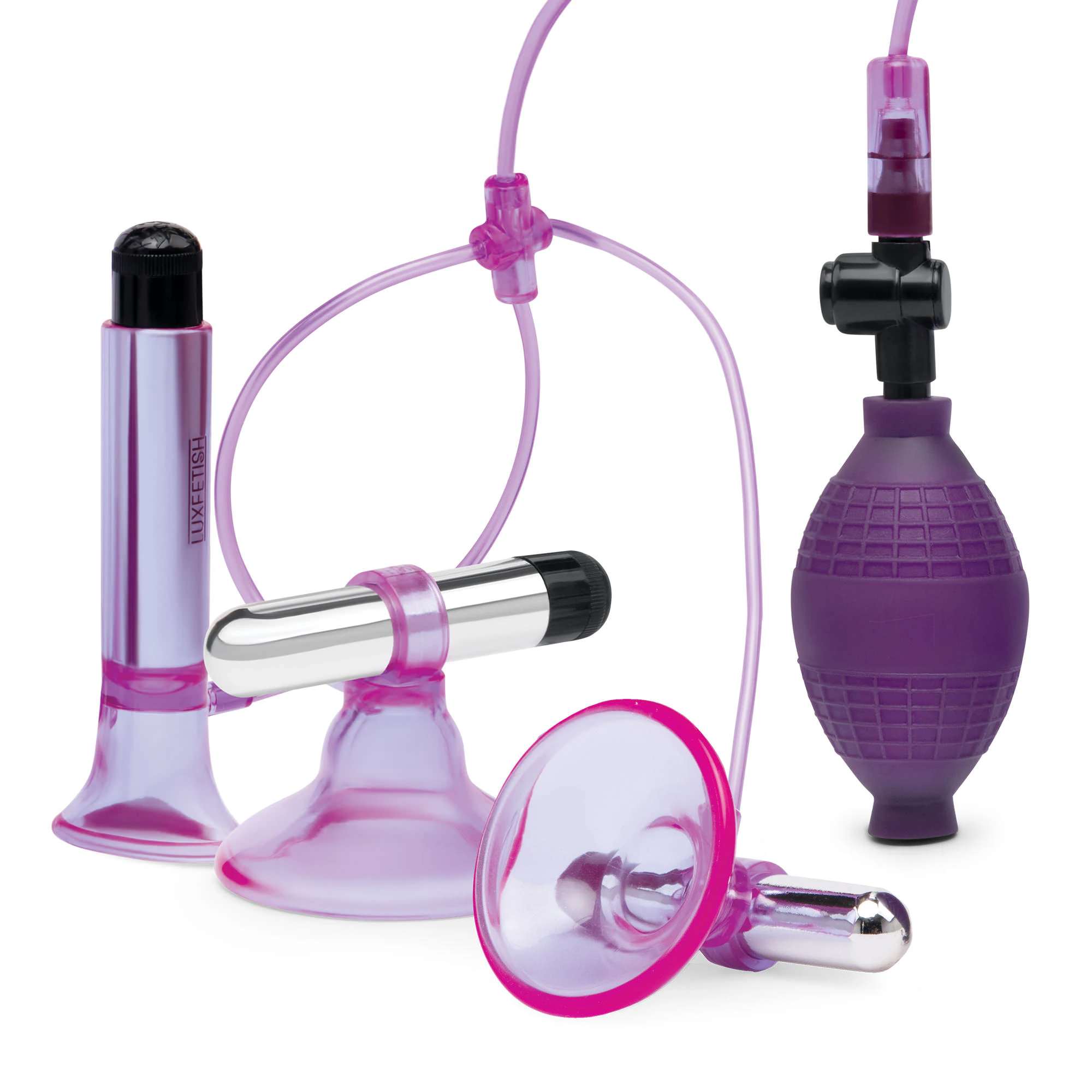 vibrating nipple and clit suckers with quick release