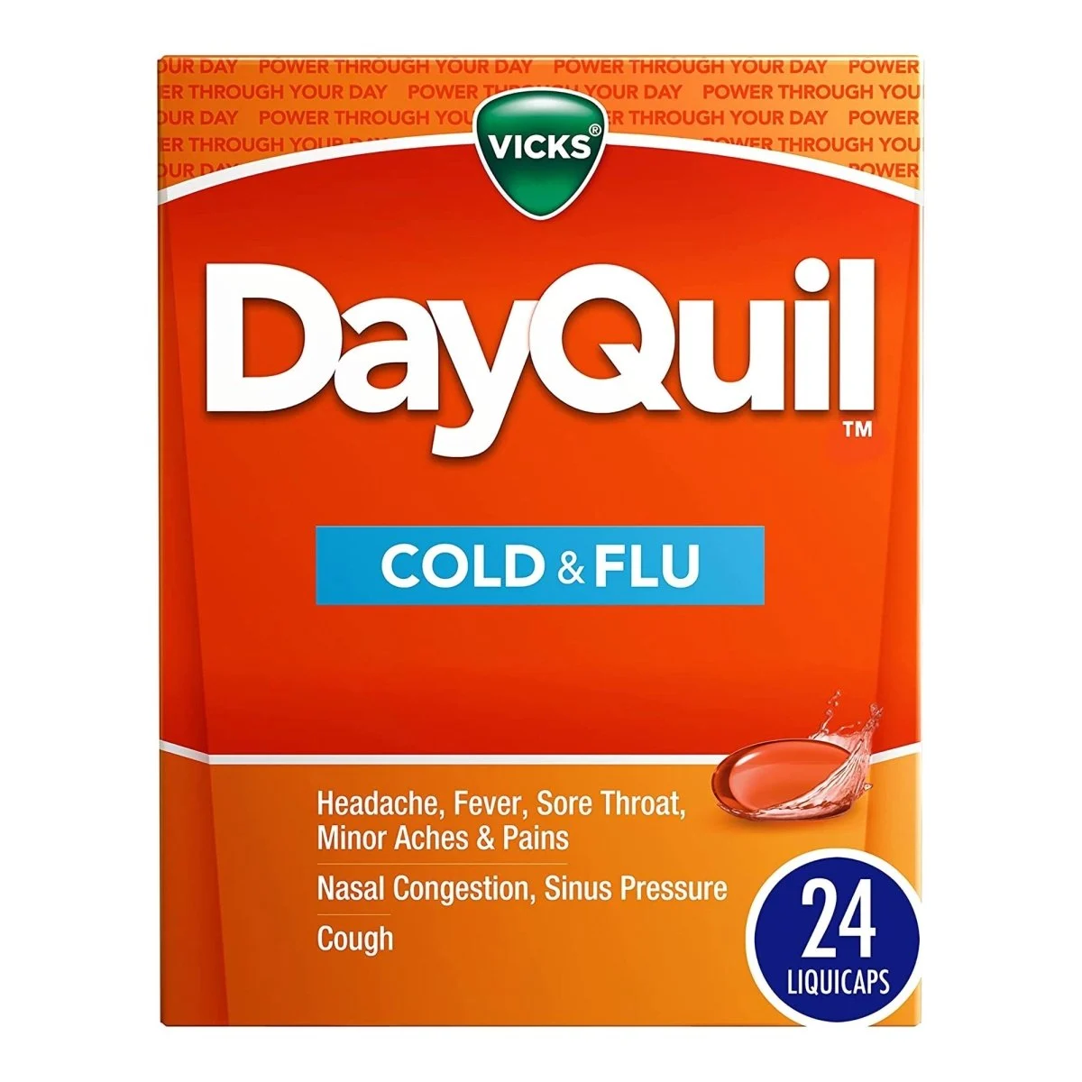 Vicks Dayquil Cold & Flu Liquicaps