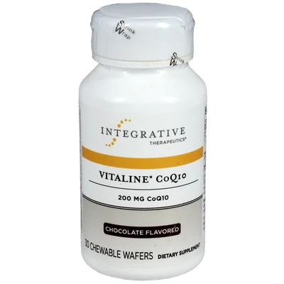Vitaline CoQ10 200mg Chewable Chocolate (Integrative Therapeutics)