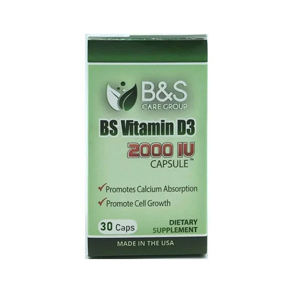 Vitamin D3 2000 Iu 30 Capsules