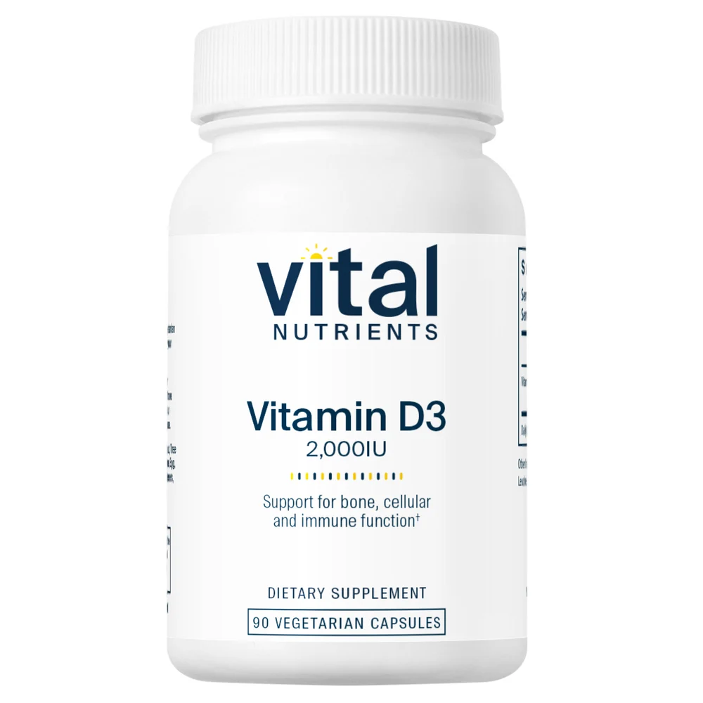Vitamin D3 2000IU VEG (Vital Nutrients)
