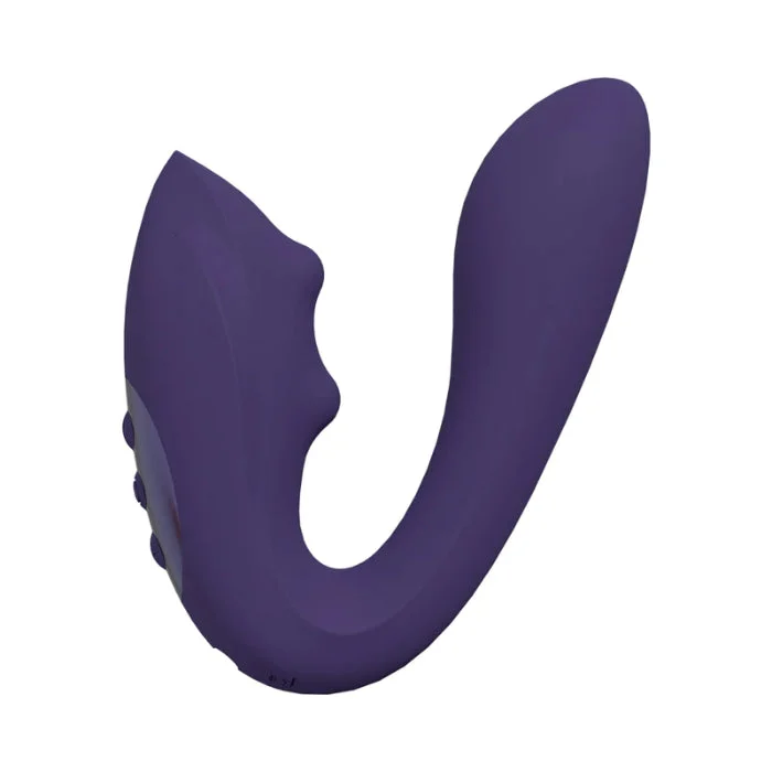 VIVE Yuki Rechargeable Dual Motor G-Spot Vibrator with External Massaging Beads