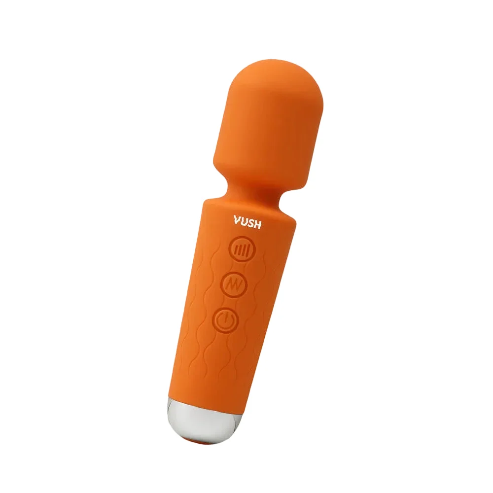 VUSH Essentials Rechargeable Mini Wand Vibrator
