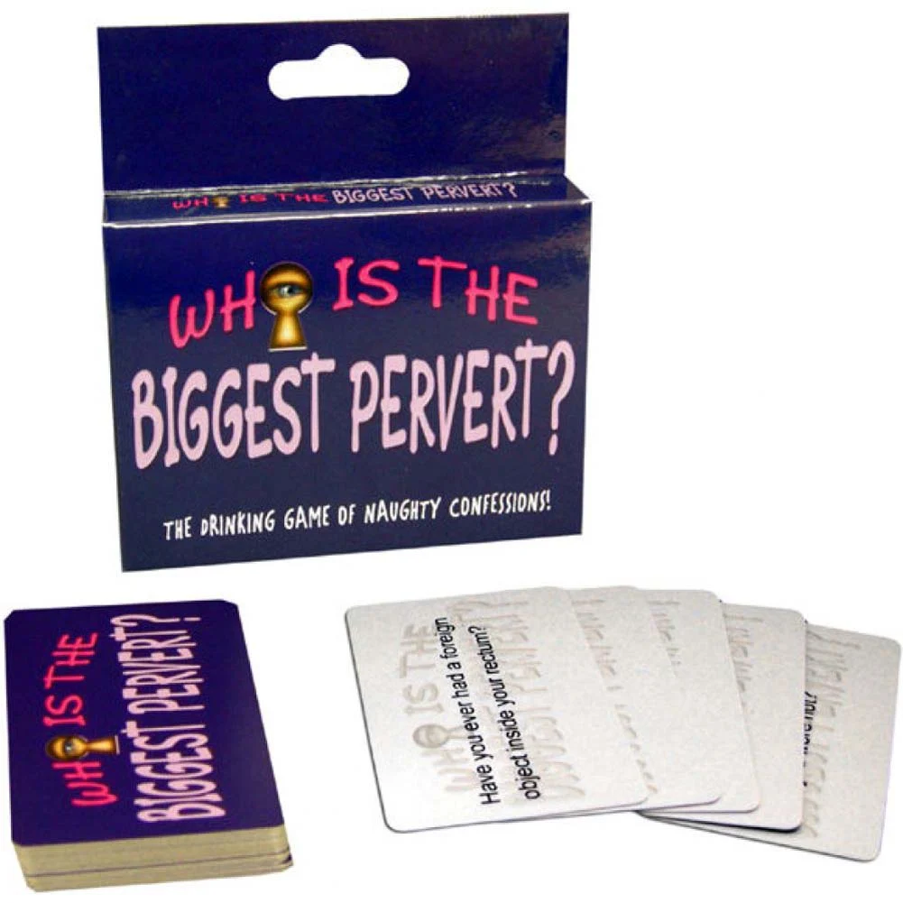 Who is the Biggest Pervert Card Game