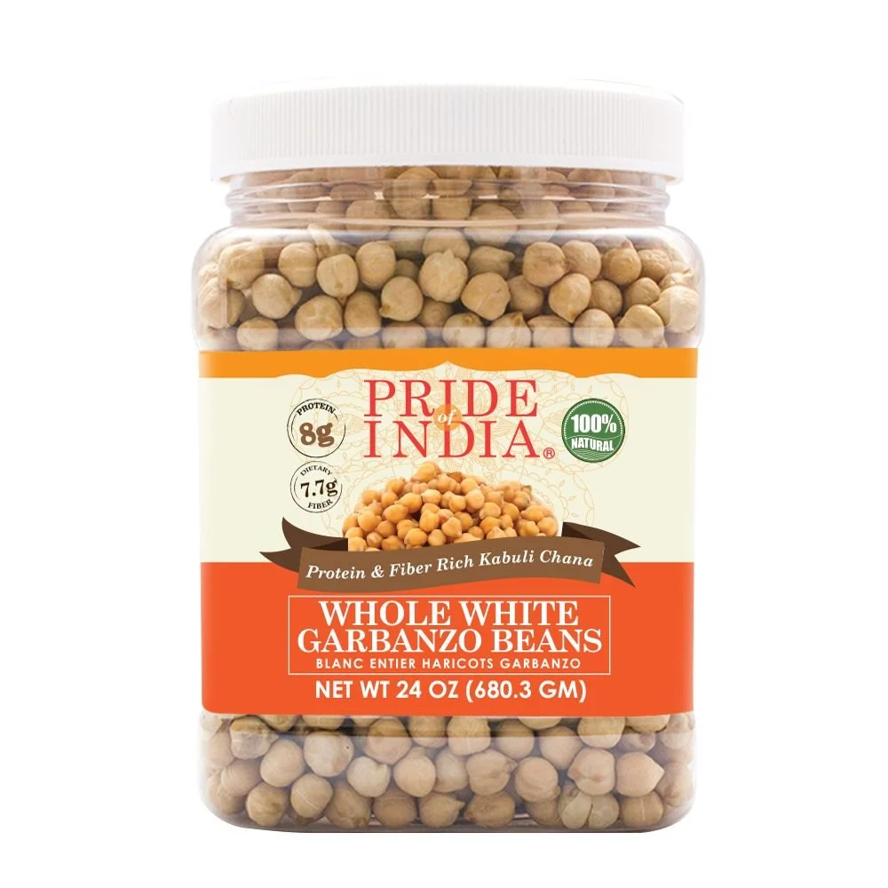 Whole White Garbanzo Beans 1.5 Lbs