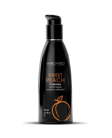 Wicked Aqua Sweet Peach Flavored Lubricant