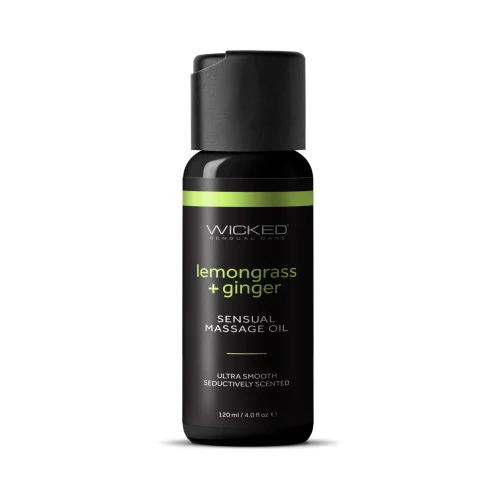 Wicked Lemongrass and Ginger Sensual Massage Oil