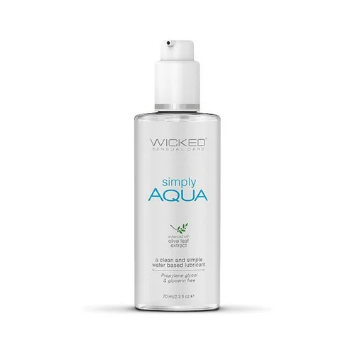Wicked Simply Aqua Fragrance Free Lube
