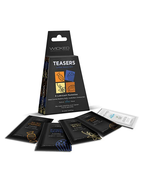 Wicked Teasers Coffee House Mix Flavored Lubricants