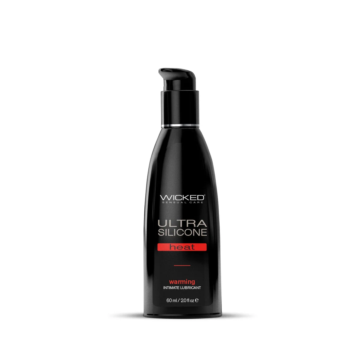 Wicked Ultra Heat Silicone Based Lubricant - 2 oz