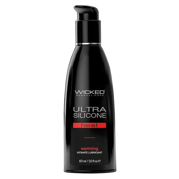 Wicked Ultra Heat Silicone Lube Warming 2oz